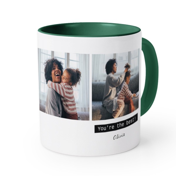 Mug couleur vert impérial