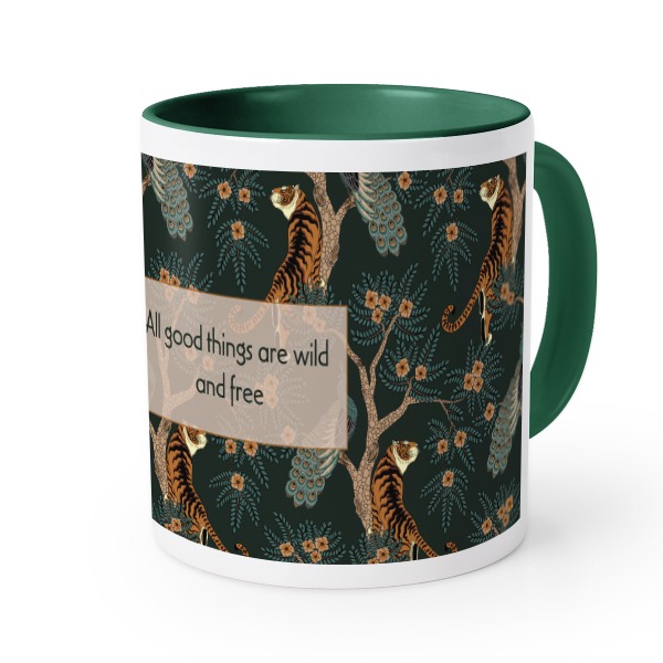 Colored Mug Dark Green