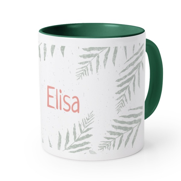 Colored Mug Dark Green