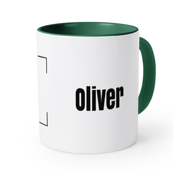 Mug couleur vert impérial