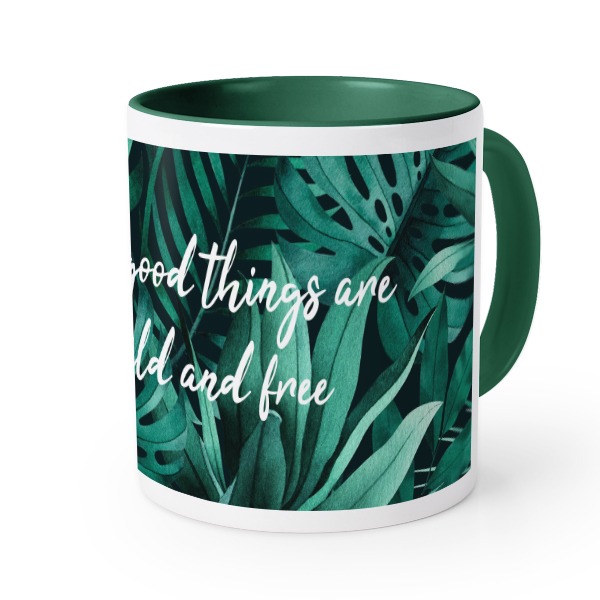 Colored Mug Dark Green