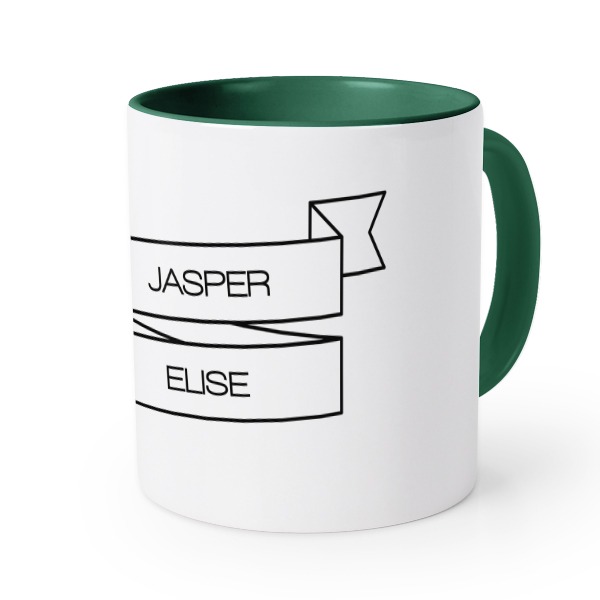 Colored Mug Dark Green