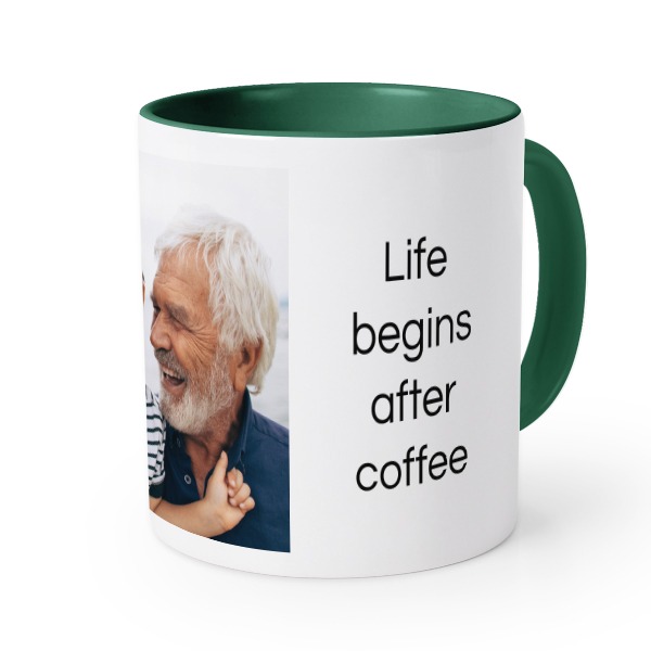 Colored Mug Dark Green