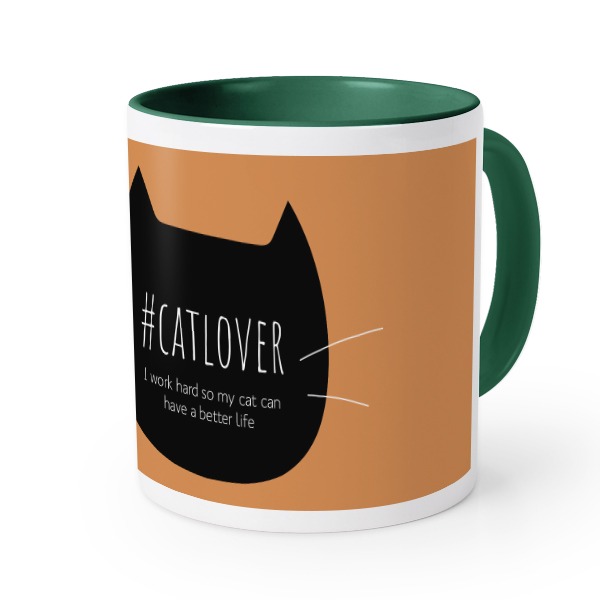 Colored Mug Dark Green