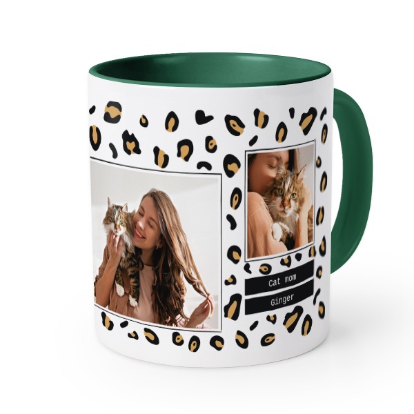 Farbige Tasse dunkelgrün Farbige Tasse dunkelgrün