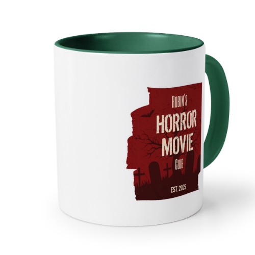 Värillinen muki Tummanvihreä