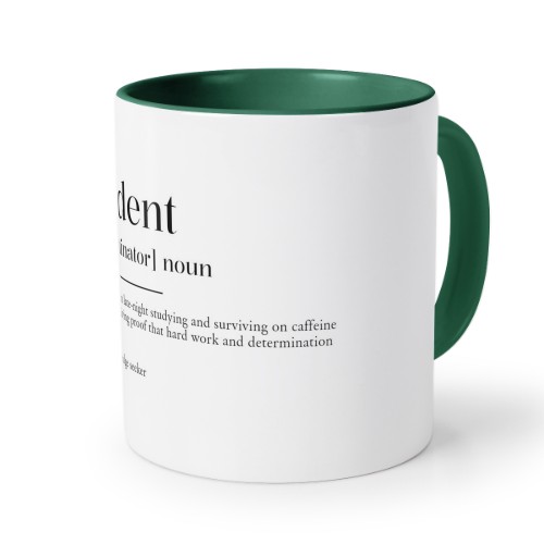 Colored Mug Dark Green Colored Mug Dark Green