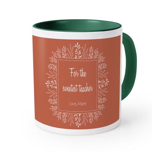 Colored Mug Dark Green