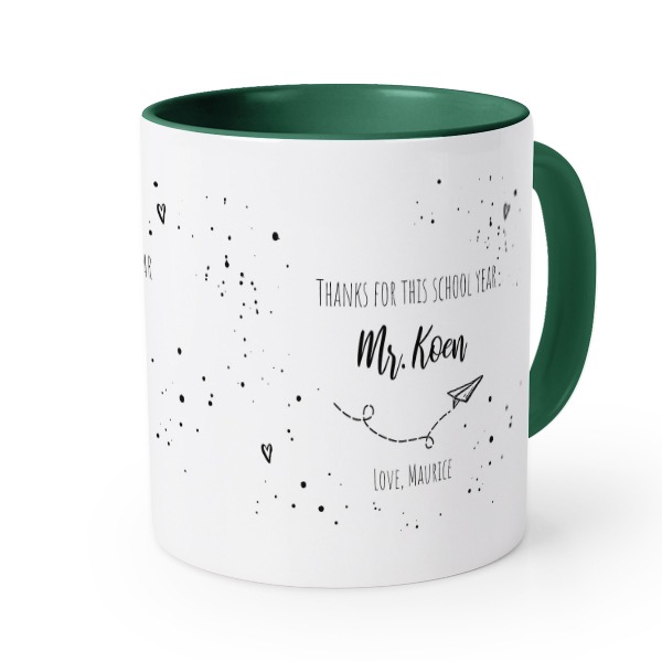 Colored Mug Dark Green