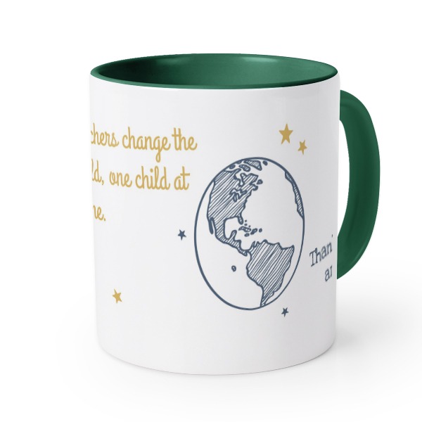 Colored Mug Dark Green