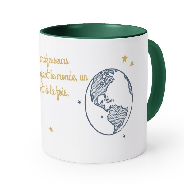 Mug couleur vert impérial