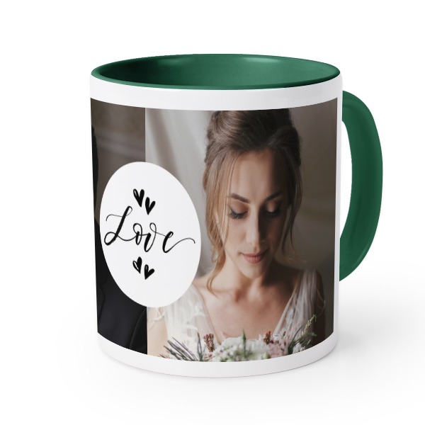 Mug couleur vert impérial