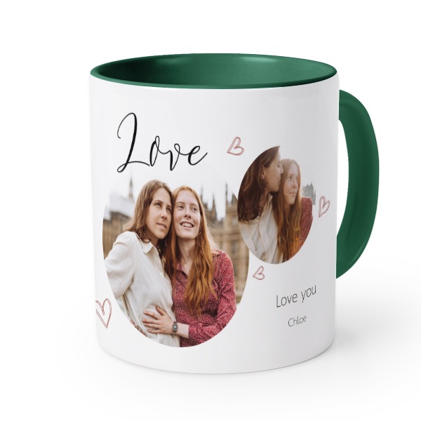 Colored Mug Dark Green