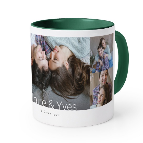 Mug couleur vert impérial