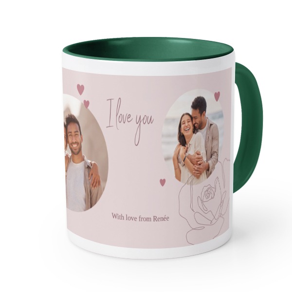Colored Mug Dark Green Colored Mug Dark Green