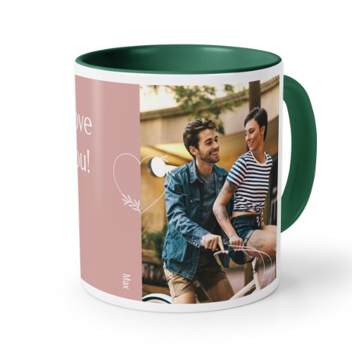 Mug couleur vert impérial