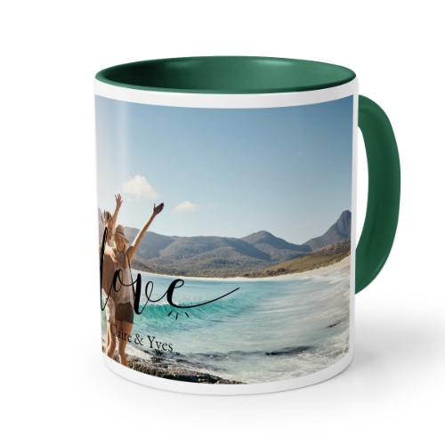 Farbige Tasse dunkelgrün Farbige Tasse dunkelgrün