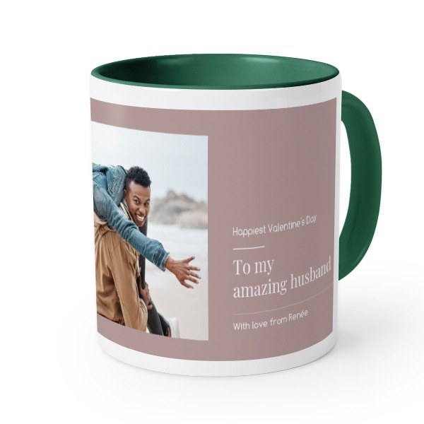 Colored Mug Dark Green Colored Mug Dark Green