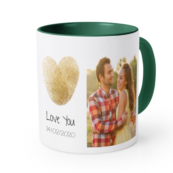 Colored Mug Dark Green