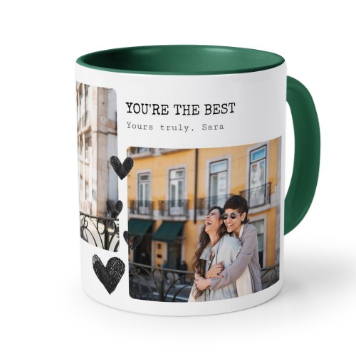 Mug couleur vert impérial