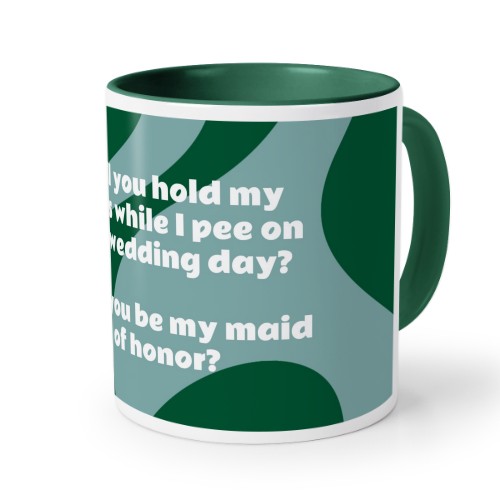 Colored Mug Dark Green Colored Mug Dark Green