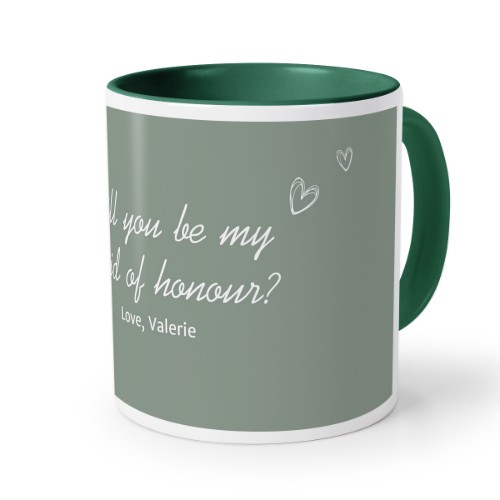 Colored Mug Dark Green