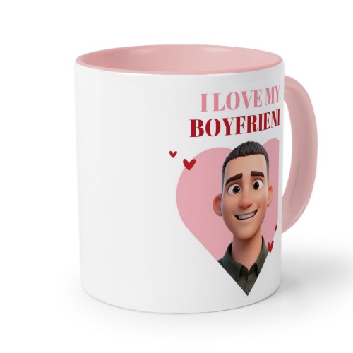 Mugg med färg Rosa