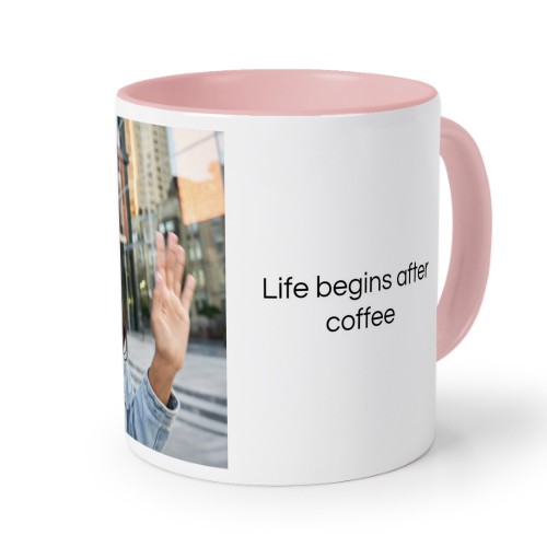 Mugg med fÀrg Rosa Mugg med fÀrg Rosa