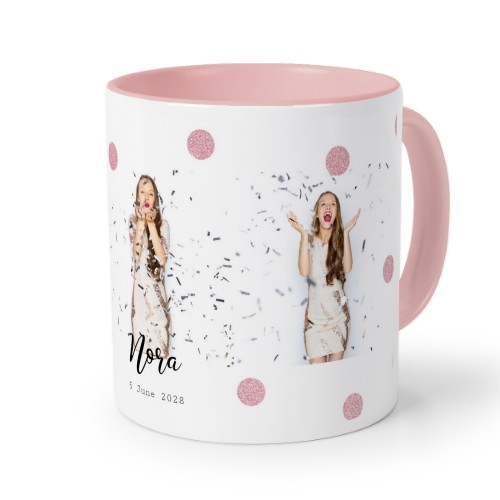 Mugg med färg Rosa Mugg med färg Rosa