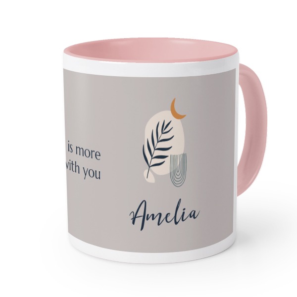 Coloured Mug Pink