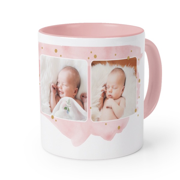 Coloured Mug Pink