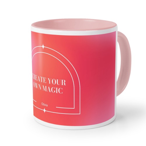 Farbige Tasse Rosa Farbige Tasse Rosa