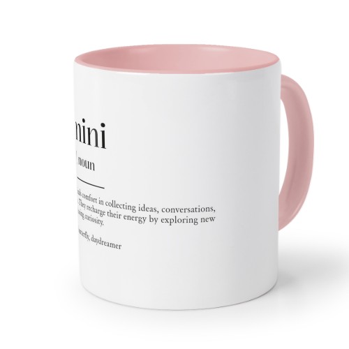 Coloured Mug Pink Coloured Mug Pink