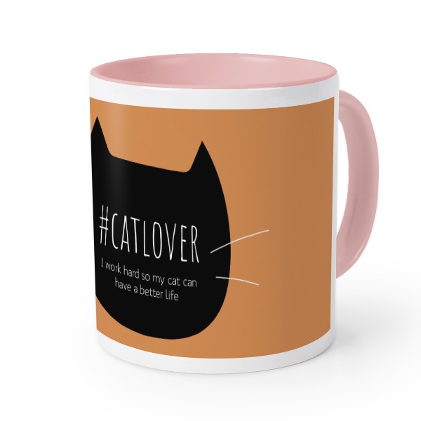 Coloured Mug Pink Coloured Mug Pink