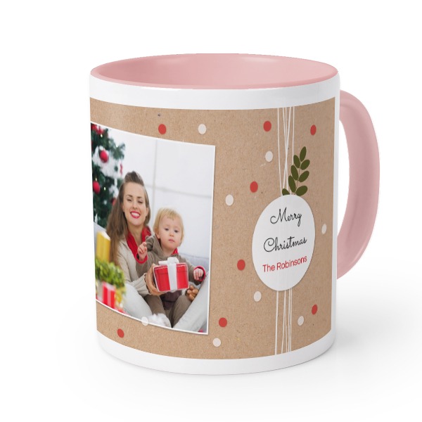 Farbige Tasse Rosa