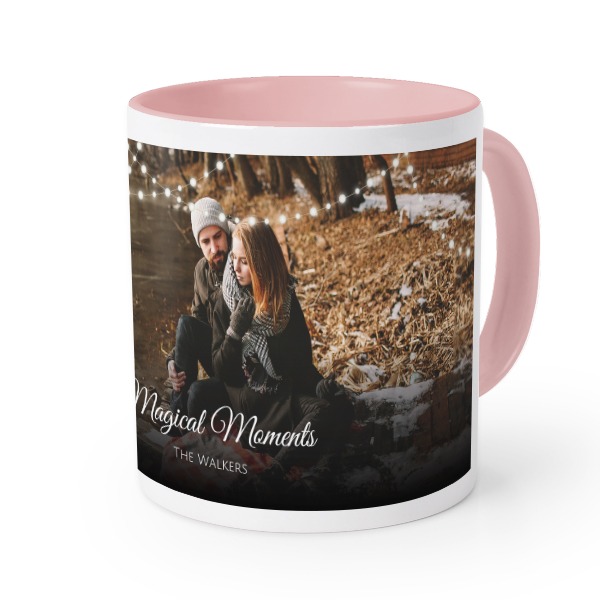 Coloured Mug Pink Coloured Mug Pink