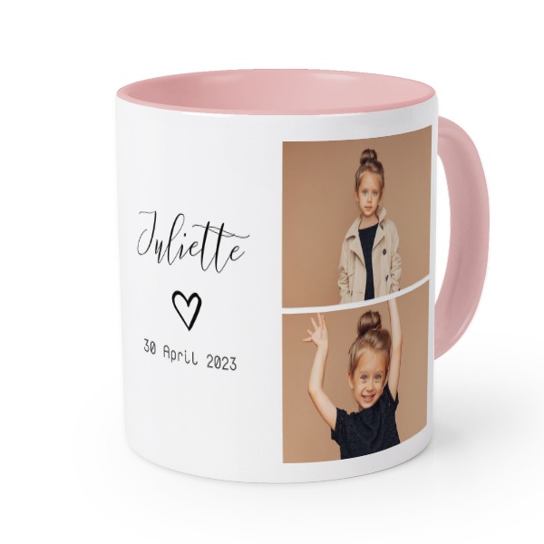 Coloured Mug Pink