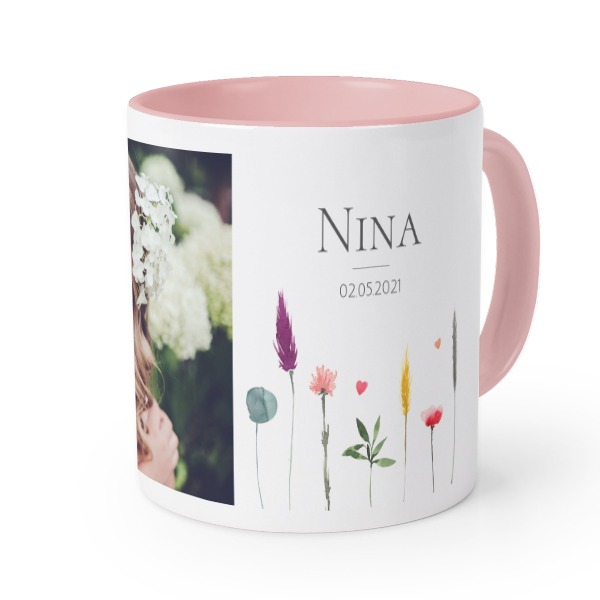 Coloured Mug Pink