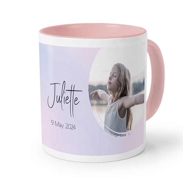 Coloured Mug Pink