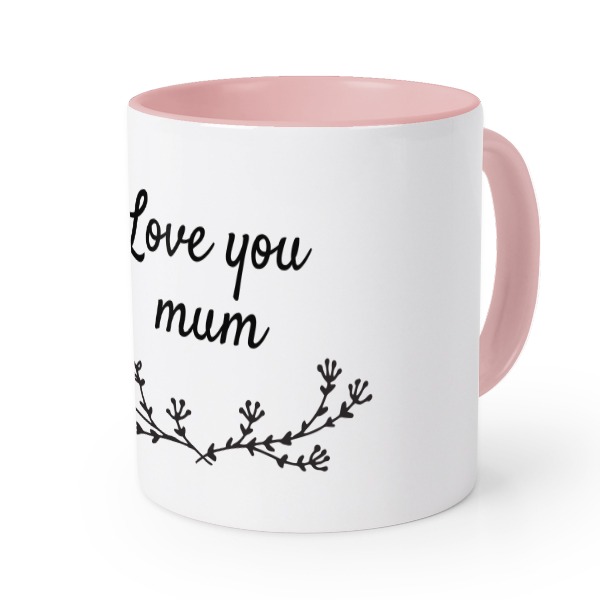 Coloured Mug Pink