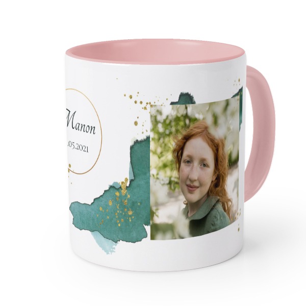 Coloured Mug Pink