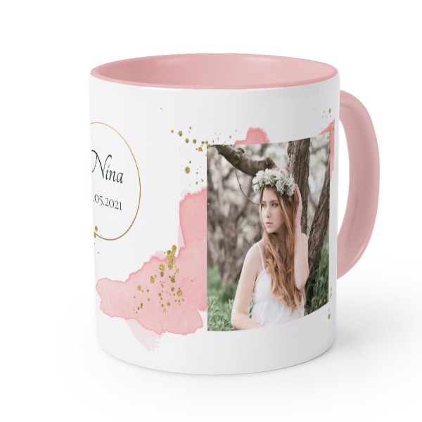 Coloured Mug Pink