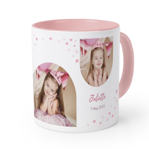 Coloured Mug Pink