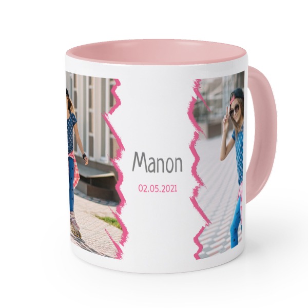 Coloured Mug Pink