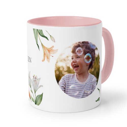 Farvet krus Lyserøde Farvet krus Lyserøde