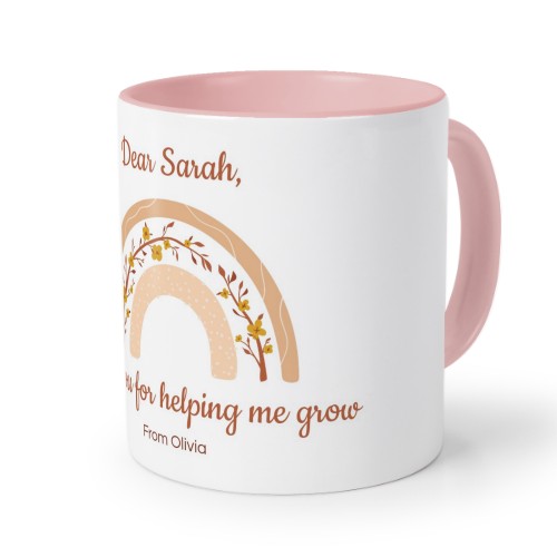 Coloured Mug Pink Coloured Mug Pink