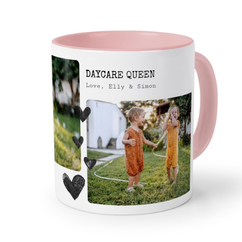 Farbige Tasse Rosa