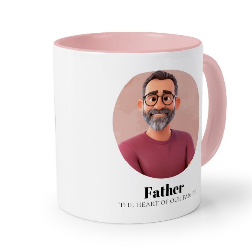Coloured Mug Pink