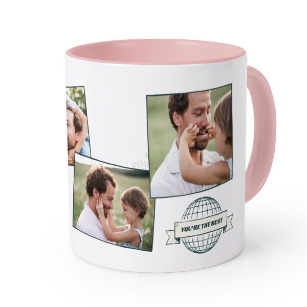 Coloured Mug Pink