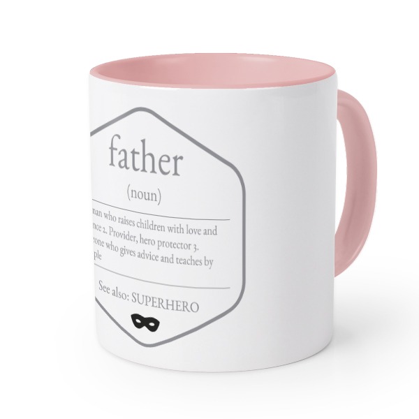 Coloured Mug Pink